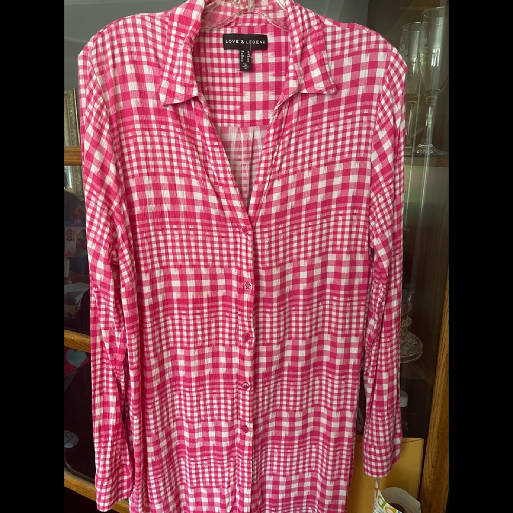 Love & Legend tunic blouse NWOT